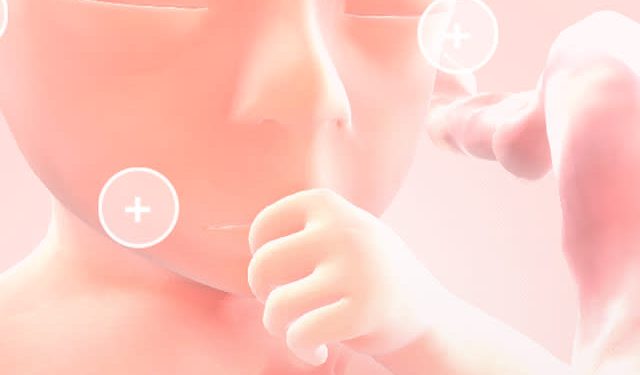 Una nueva mirada en 3D a lo grande que es el bebé