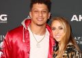 La estrella del fútbol Patrick Mahomes y Brittany Matthews han dado la bienvenida a un bebé