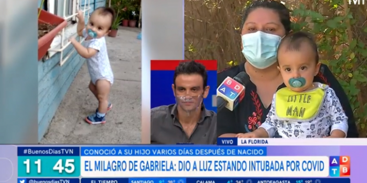 “No podía tener a otro bebé en el cielo”: La historia de la madre que dio a luz intubada por covid-19